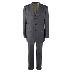 Costume en laine gris Vivienne Westwood 