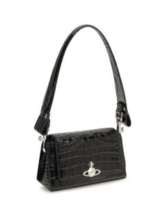 Vivienne Westwood Hazel Shoulder Bag — Black