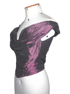 Vivienne Westwood ICONIC 90’s Purple Taffeta Corset