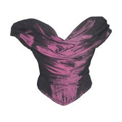 Vivienne Westwood ICONIC 90’s Purple Taffeta Corset