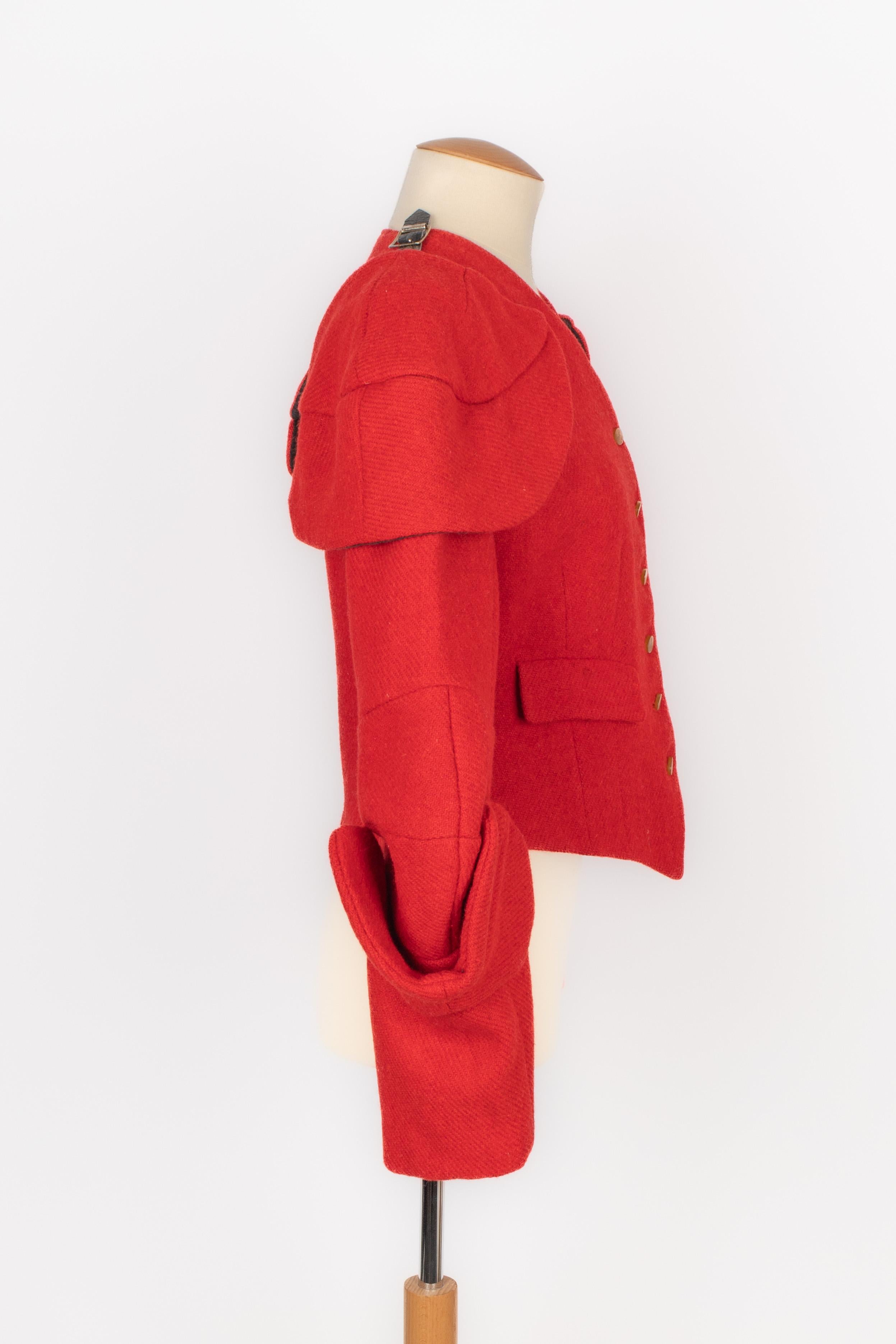 Red Vivienne Westwood jacket 1988