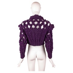 Vintage Vivienne Westwood knitted jacket, ss 1991 
