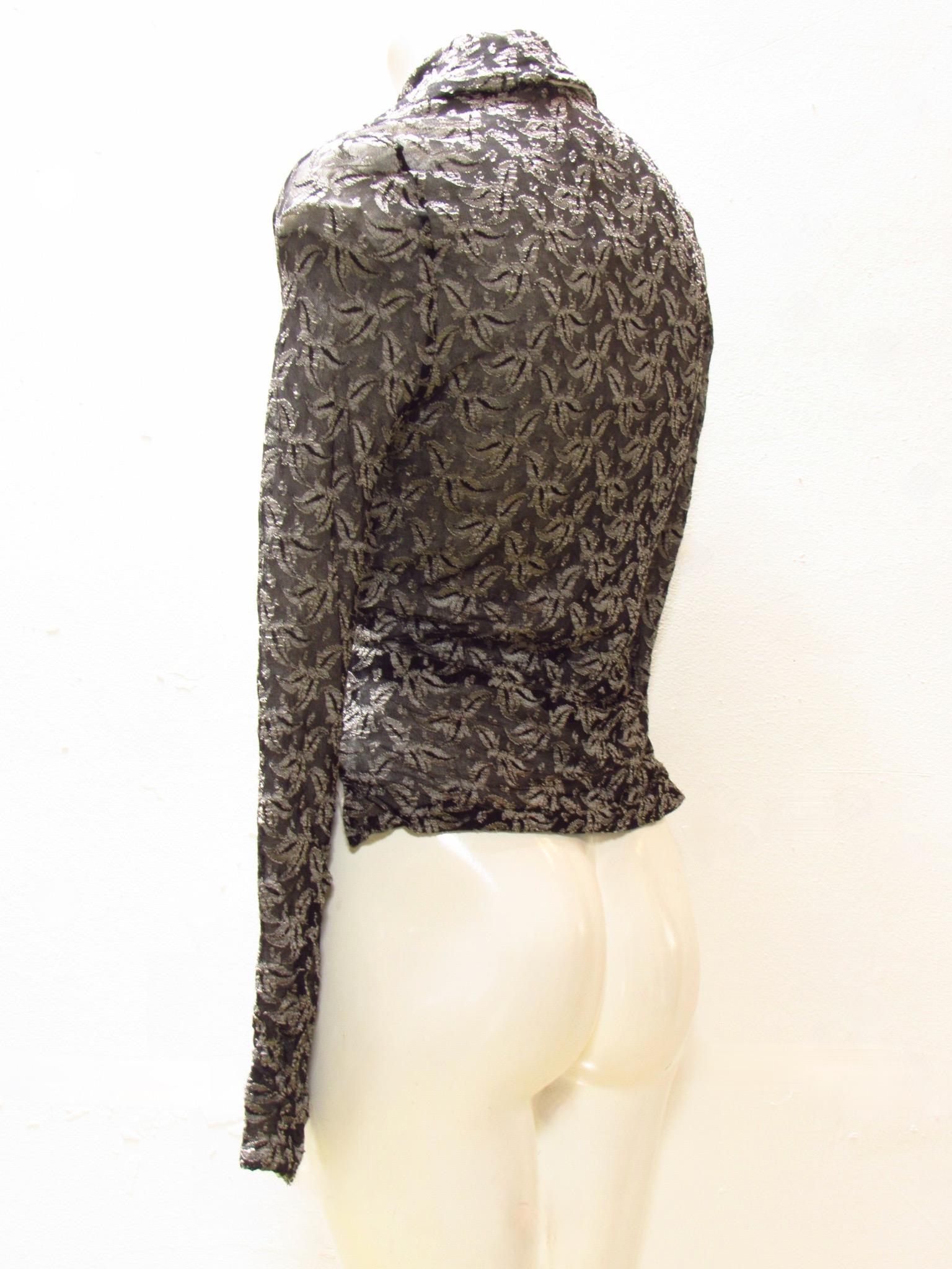 Gray Vivienne Westwood Lace Top