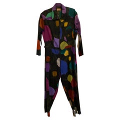 Vivienne Westwood Limited Edition Unisex-Overall Midas King aus Graffiti-Baumwoll