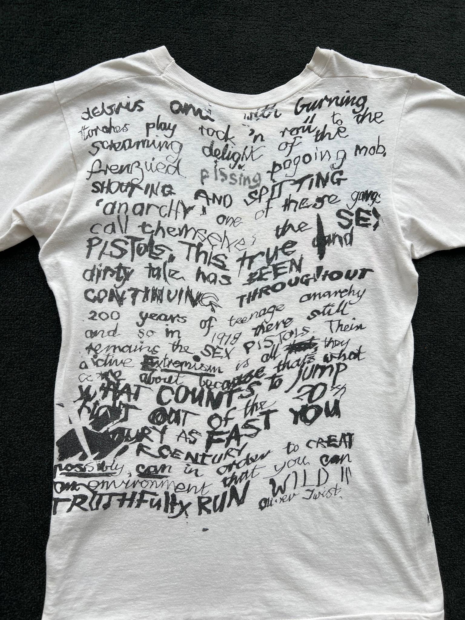 Vivienne Westwood & Malcolm McLaren - T-shirt Oliver Twist 1976-7 en vente 5
