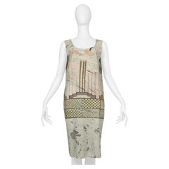 Vivienne Westwood & Malcolm Mclaren Worlds End Baumwollkleid mit Grafikdruck und Tiermuster