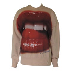 Vivienne Westwood Mann Lippen drucken Sweatshirt
