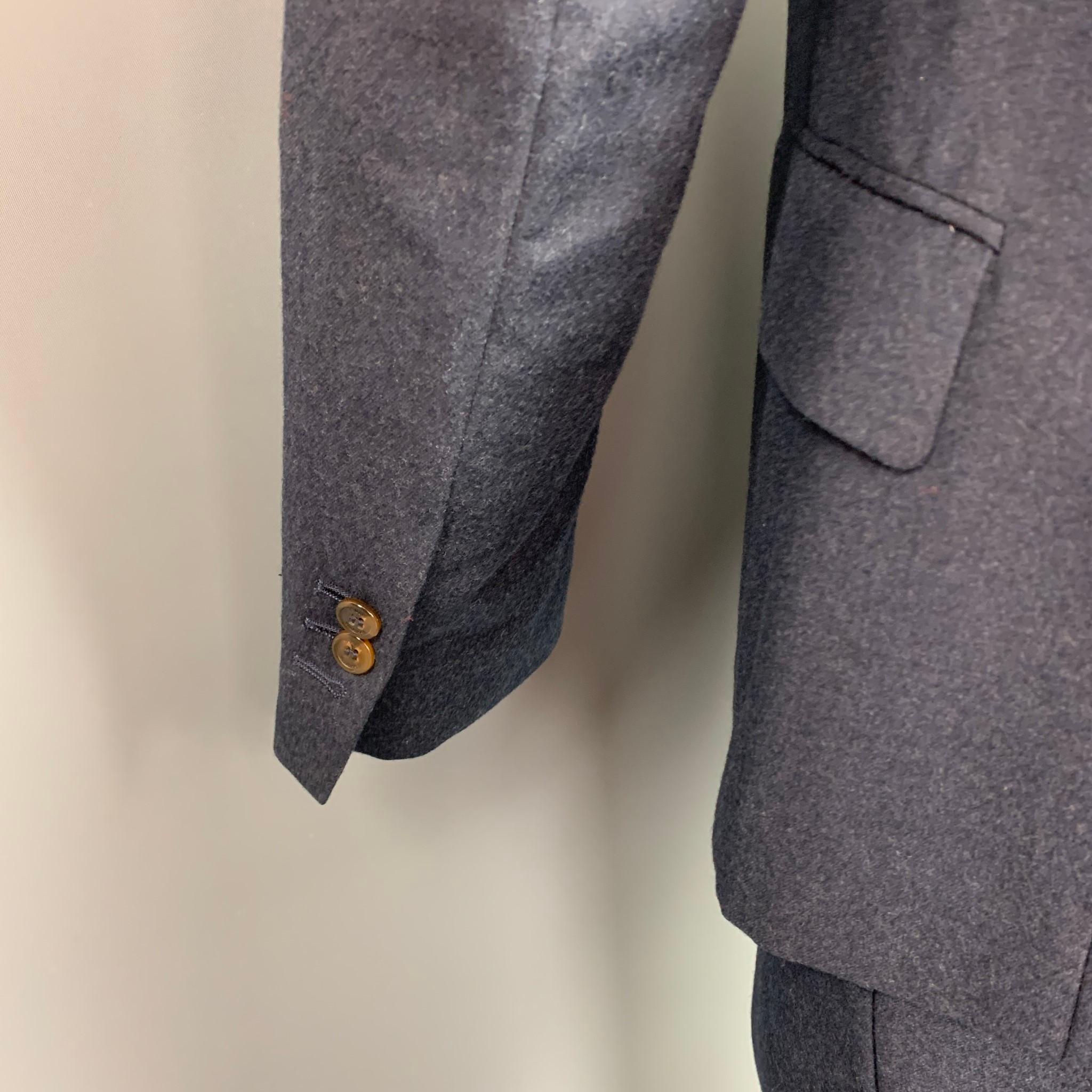 Men's VIVIENNE WESTWOOD MAN Size 40 Navy Wool Notch Lapel Suit