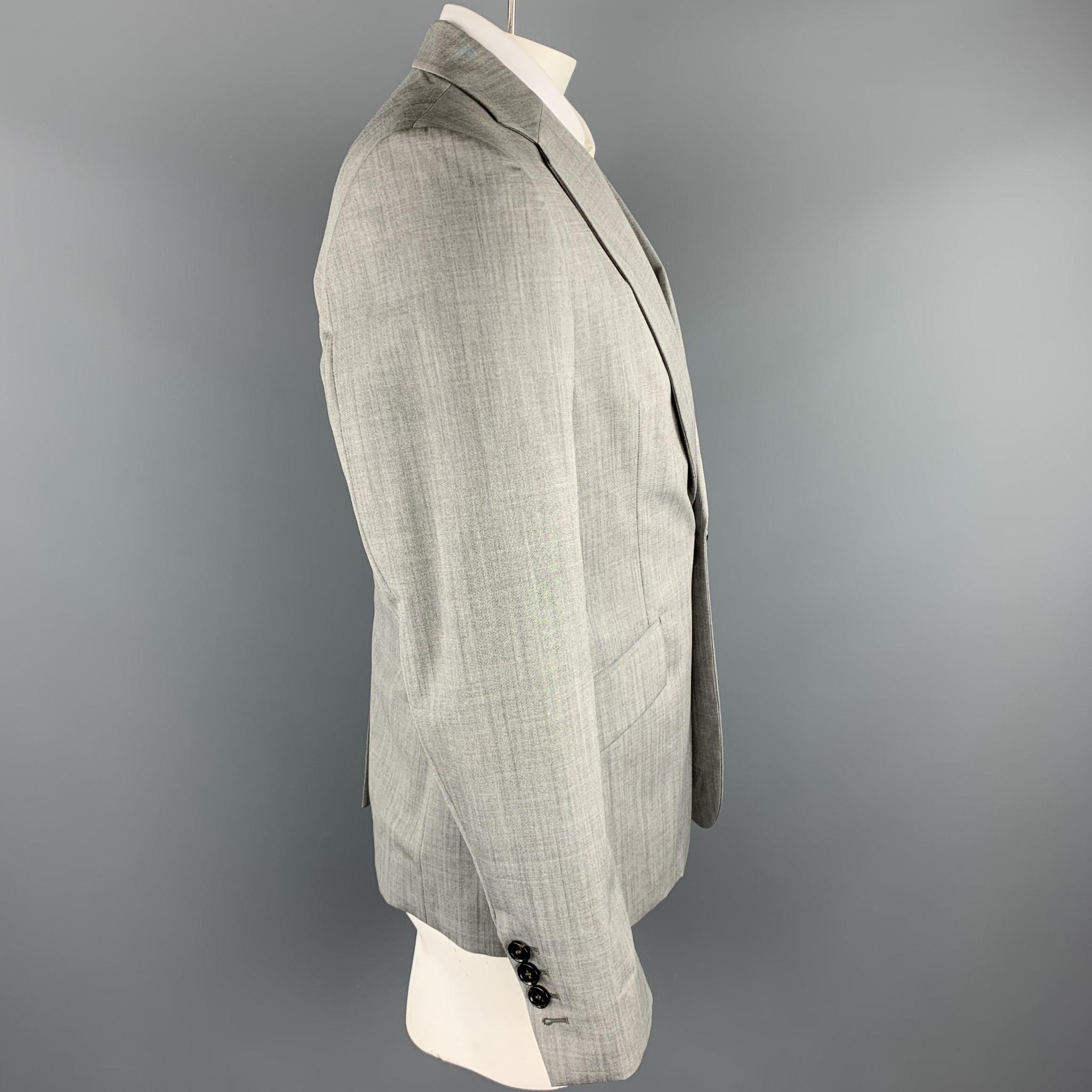 VIVIENNE WESTWOOD MAN Size 42 Grey Wool Notch Lapel Sport Coat In Excellent Condition In San Francisco, CA