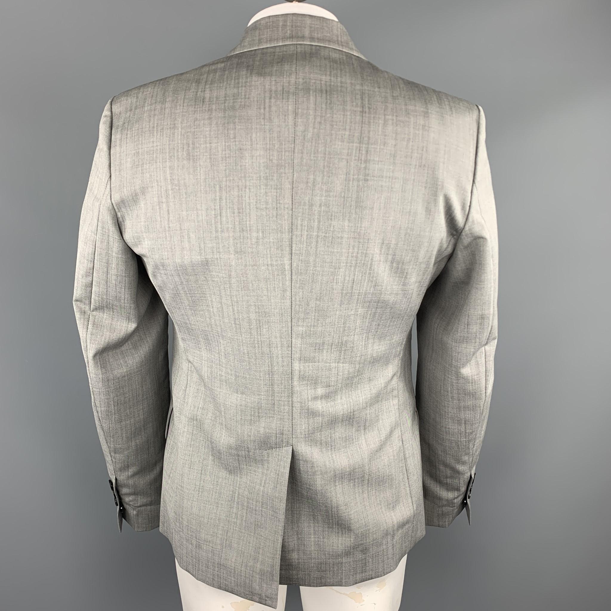 Men's VIVIENNE WESTWOOD MAN Size 42 Grey Wool Notch Lapel Sport Coat
