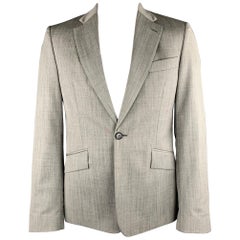 VIVIENNE WESTWOOD MAN Size 42 Grey Wool Notch Lapel Sport Coat