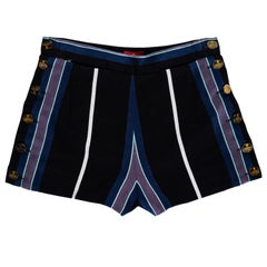 Vivienne Westwood navy wool striped hot pants, ss 1994