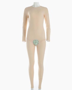 Vivienne Westwood nude body stocking with perspex fig leaf, A / W 1989