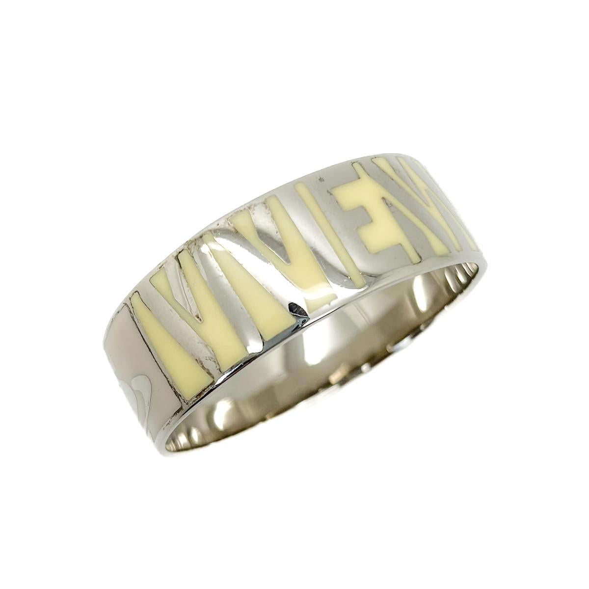 Vivienne Westwood Bracelet jonc orbe en émail avec logo, années 2000 Unisexe en vente