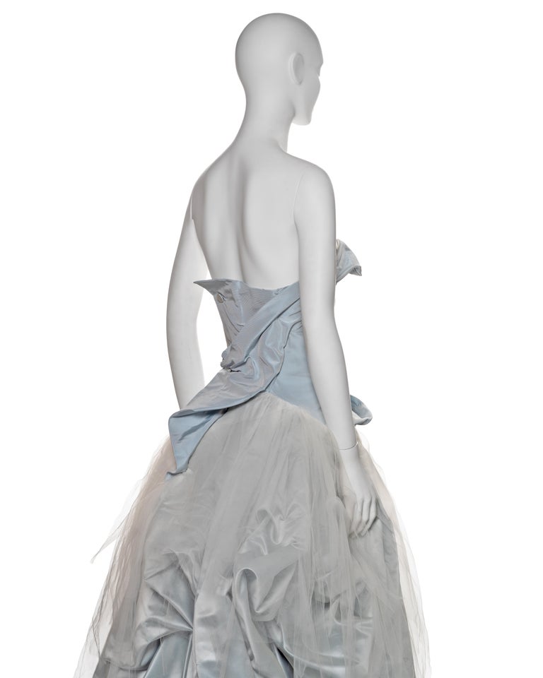 Vivienne Westwood Vestido de novia de alta costura de tafetán de