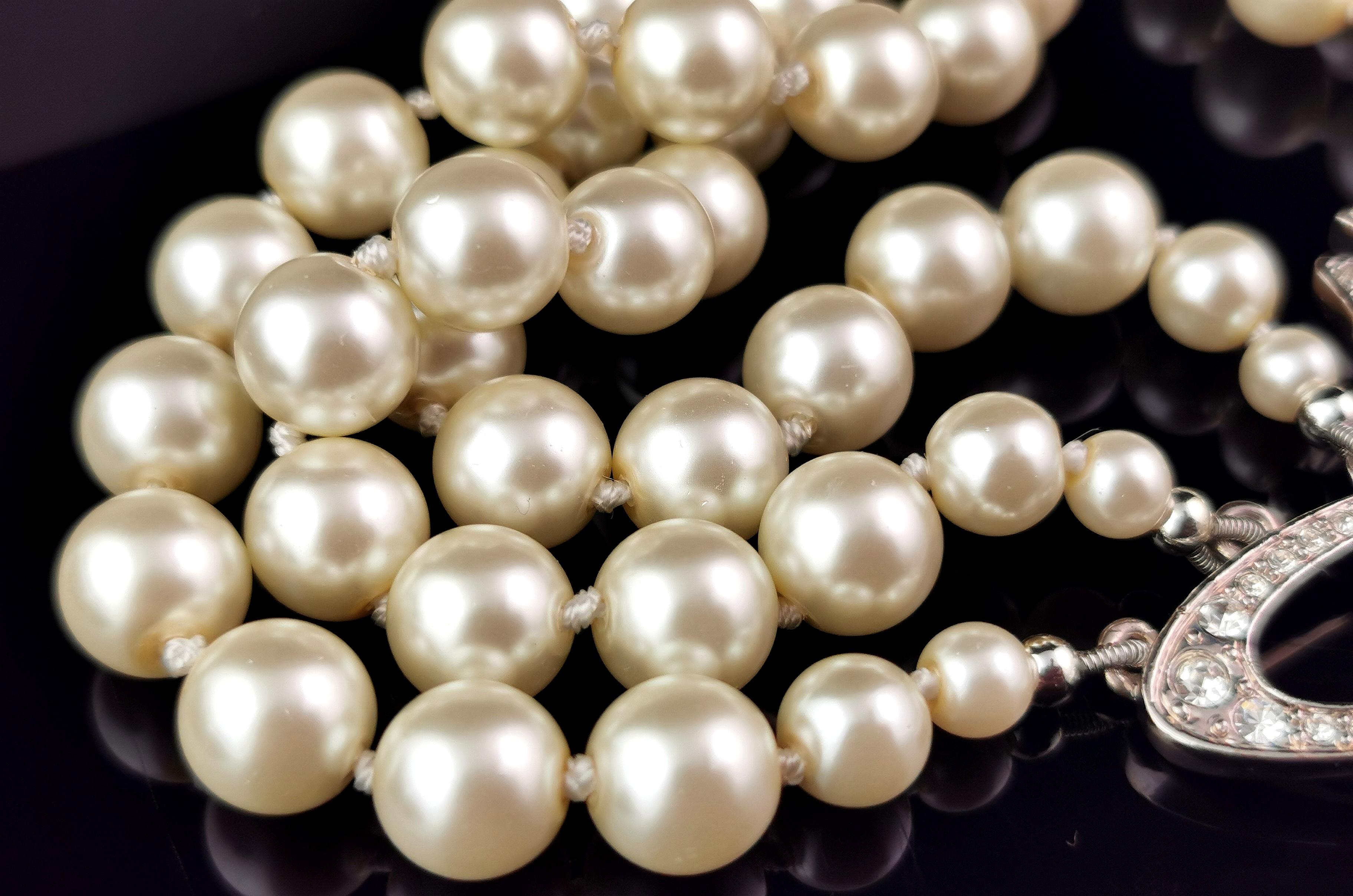 Vivienne Westwood Perlen-Halskette, kastenförmig  7