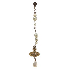 Vivienne Westwood pendant monoearrings