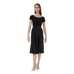 Vivienne Westwood Pin Stripe Wool Skirt
