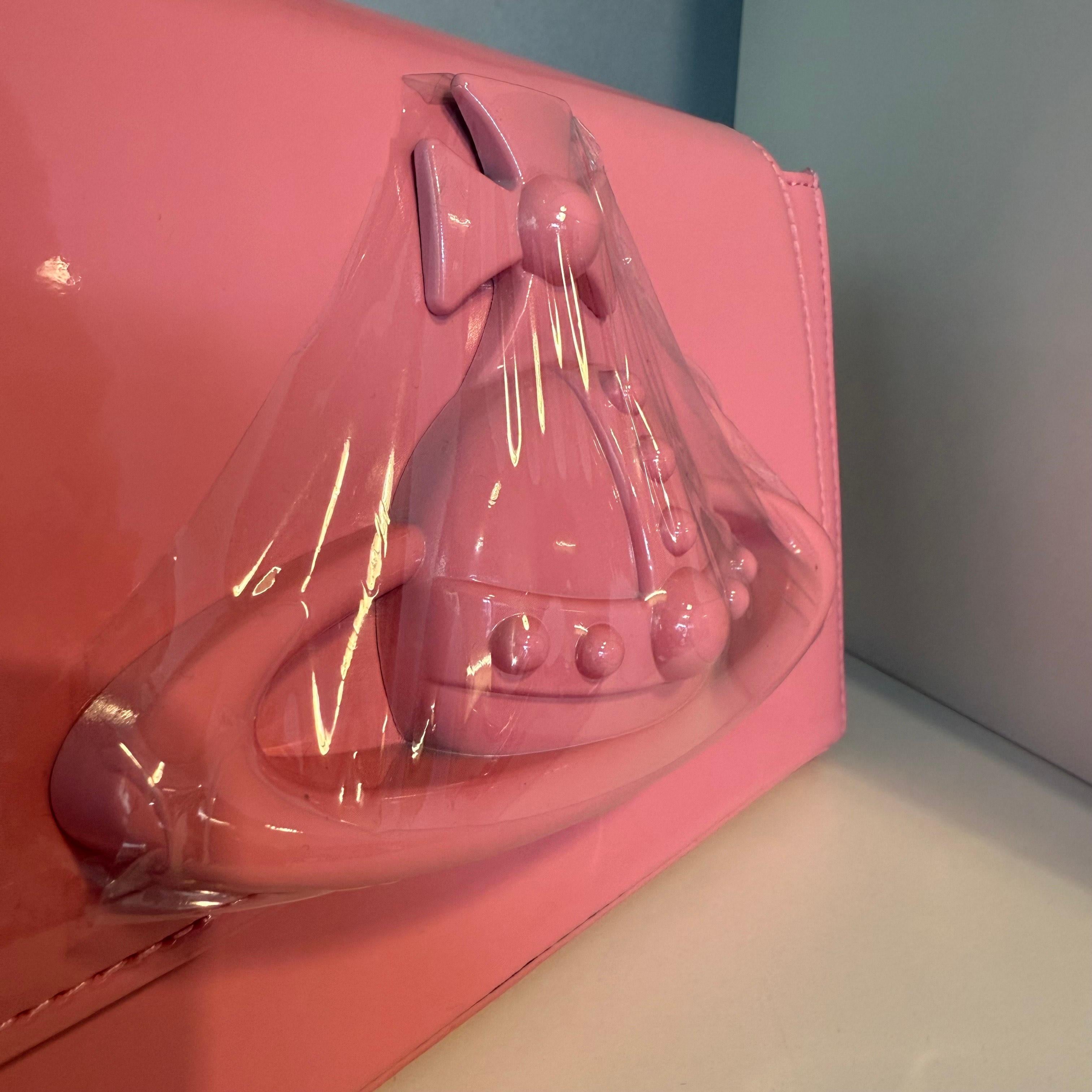 Vivienne Westwood Rosa Hazel Kleine Tasche im Zustand „Hervorragend“ im Angebot in Gazzaniga (BG), IT