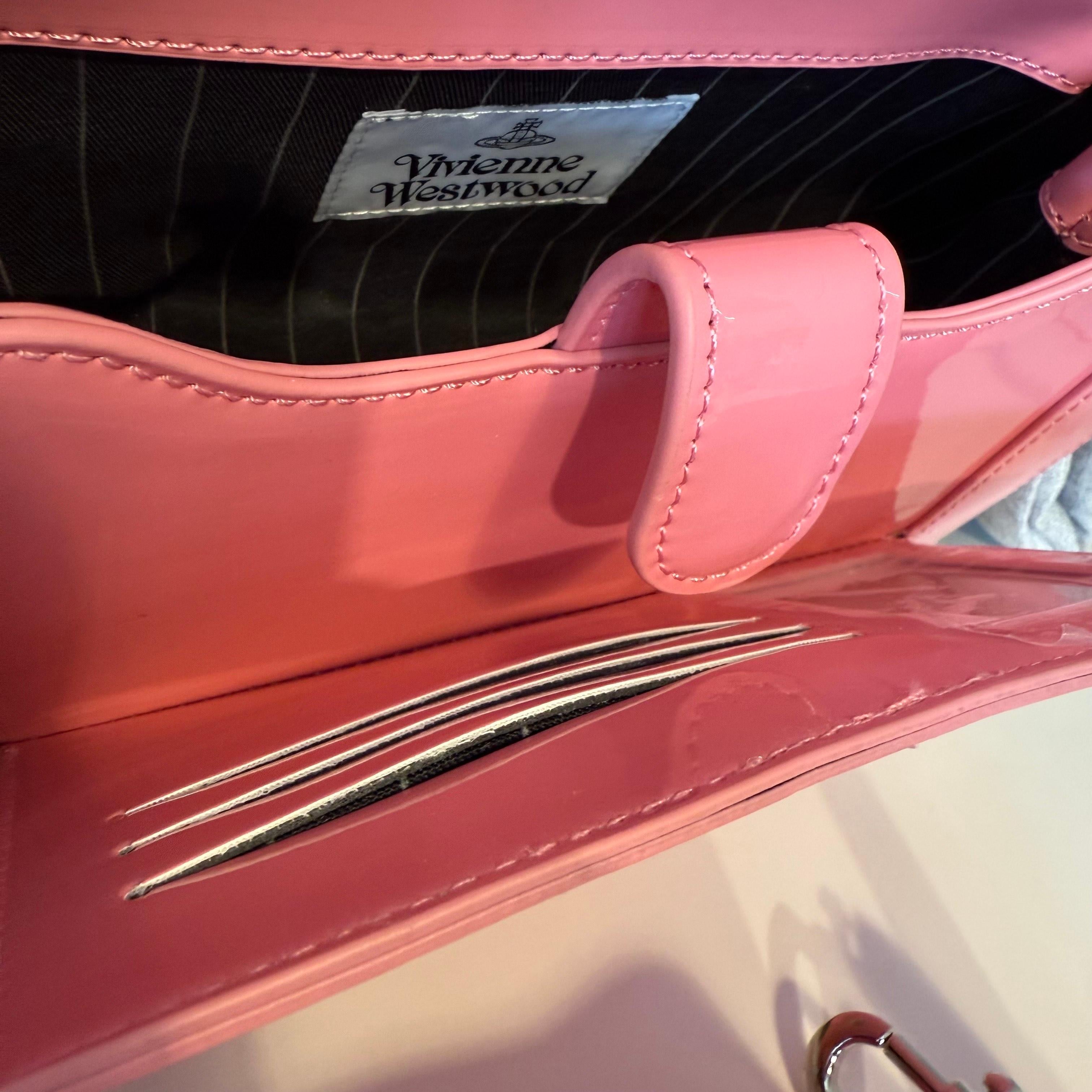 Vivienne Westwood Rosa Hazel Kleine Tasche im Angebot 3