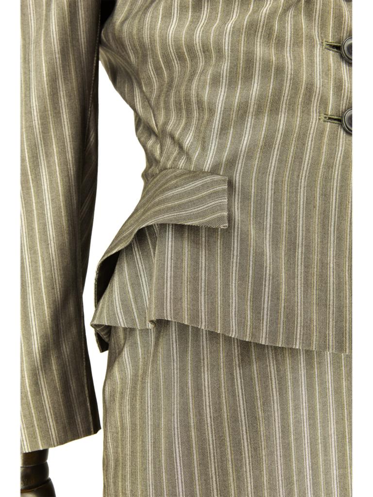 Gray Vivienne Westwood Pinstriped Suit