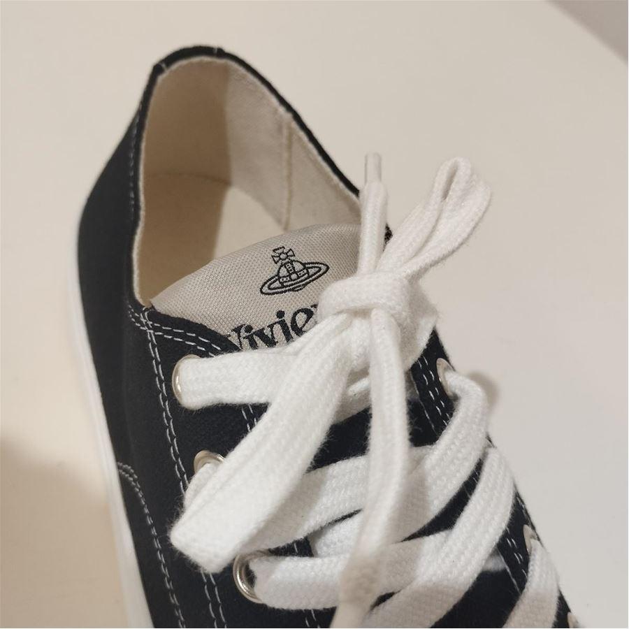 Vivienne Westwood Plimsoll Low size 37 In Excellent Condition For Sale In Gazzaniga (BG), IT