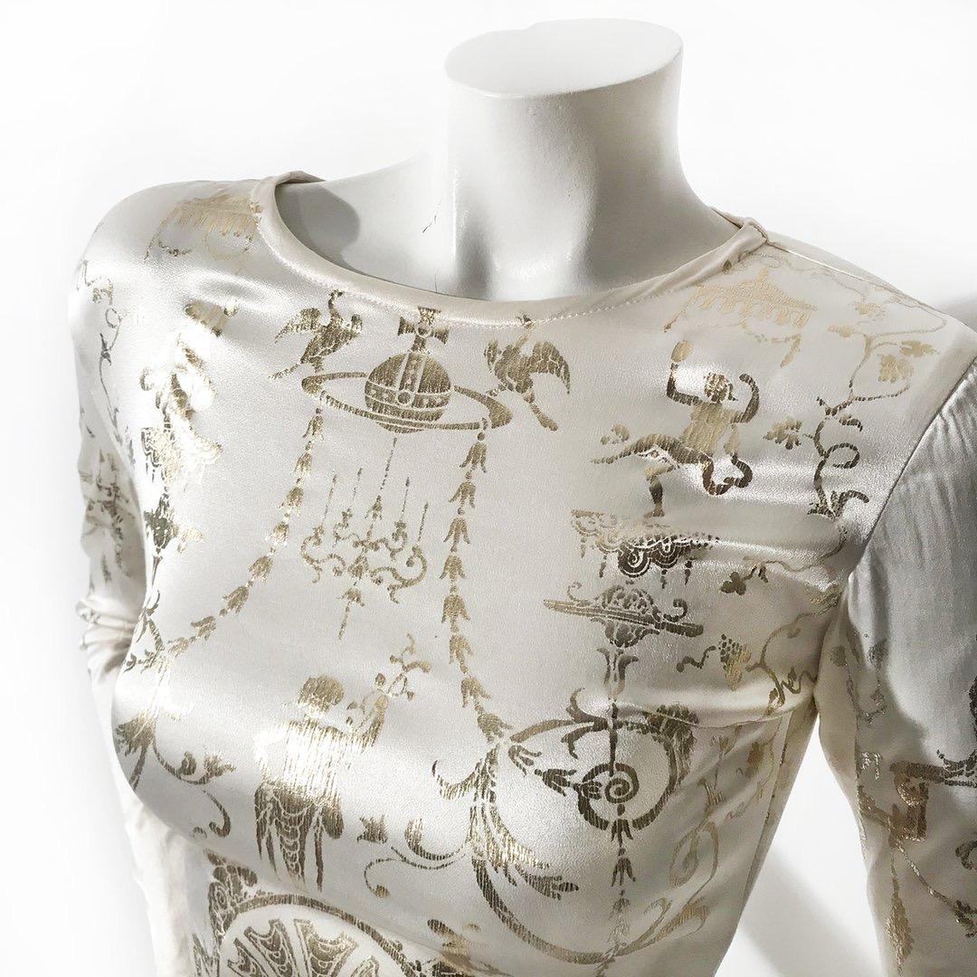 Portrait Collection Bodysuit by Vivienne Westwood 
A/W 1990 