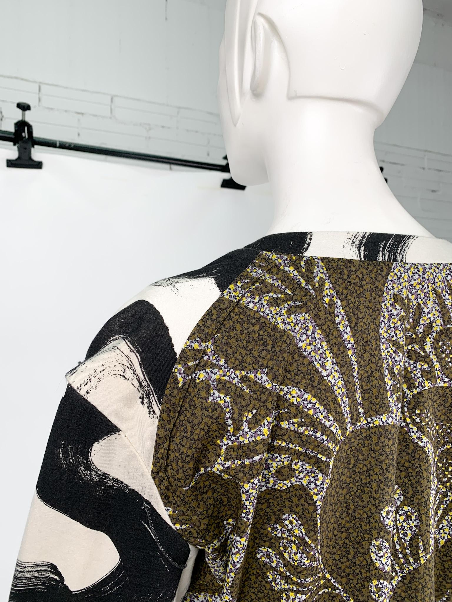 Vivienne Westwood Printed Cotton Patchwork Drawstring Waist Lightweight Jacket 2
