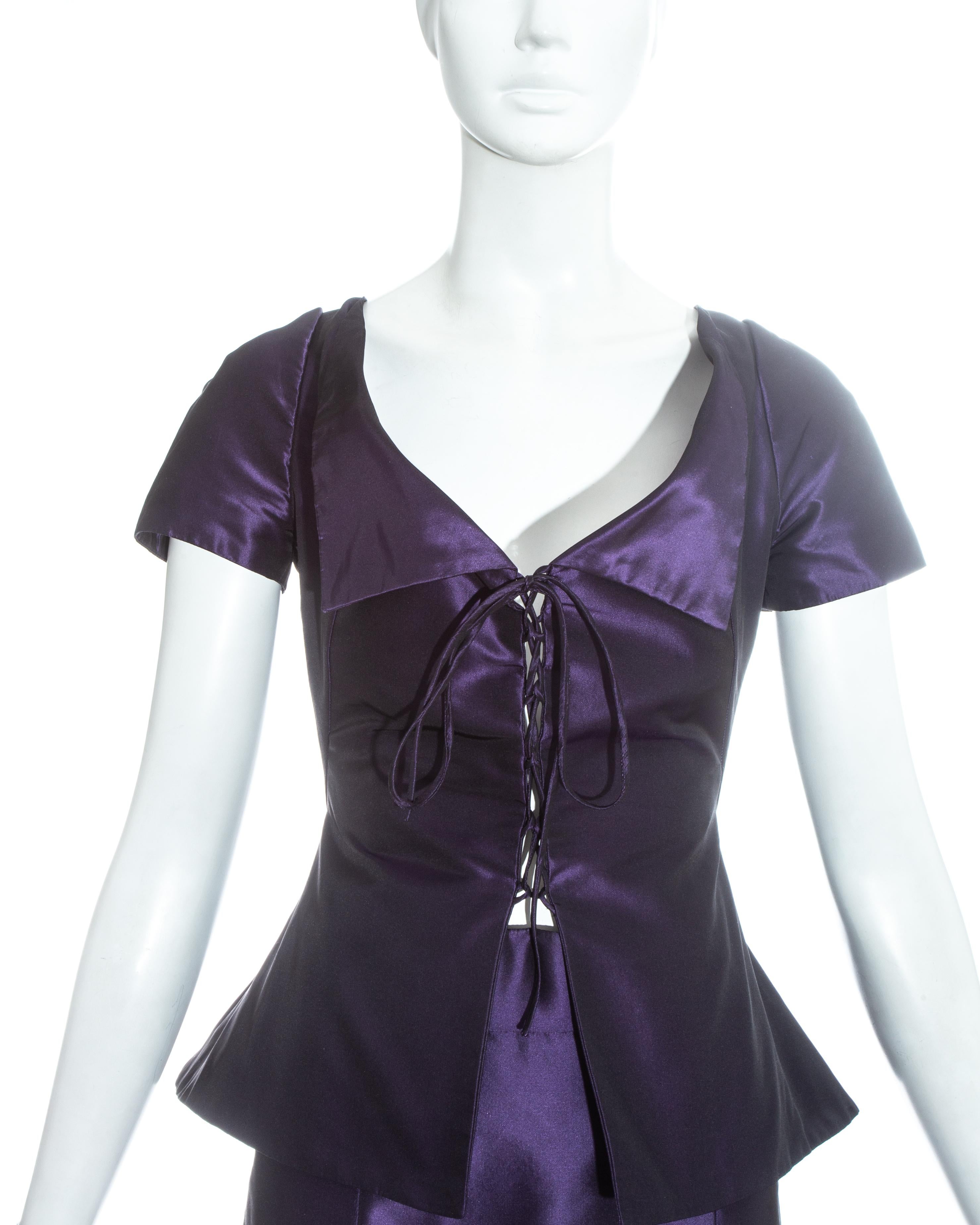 vivienne westwood purple dress