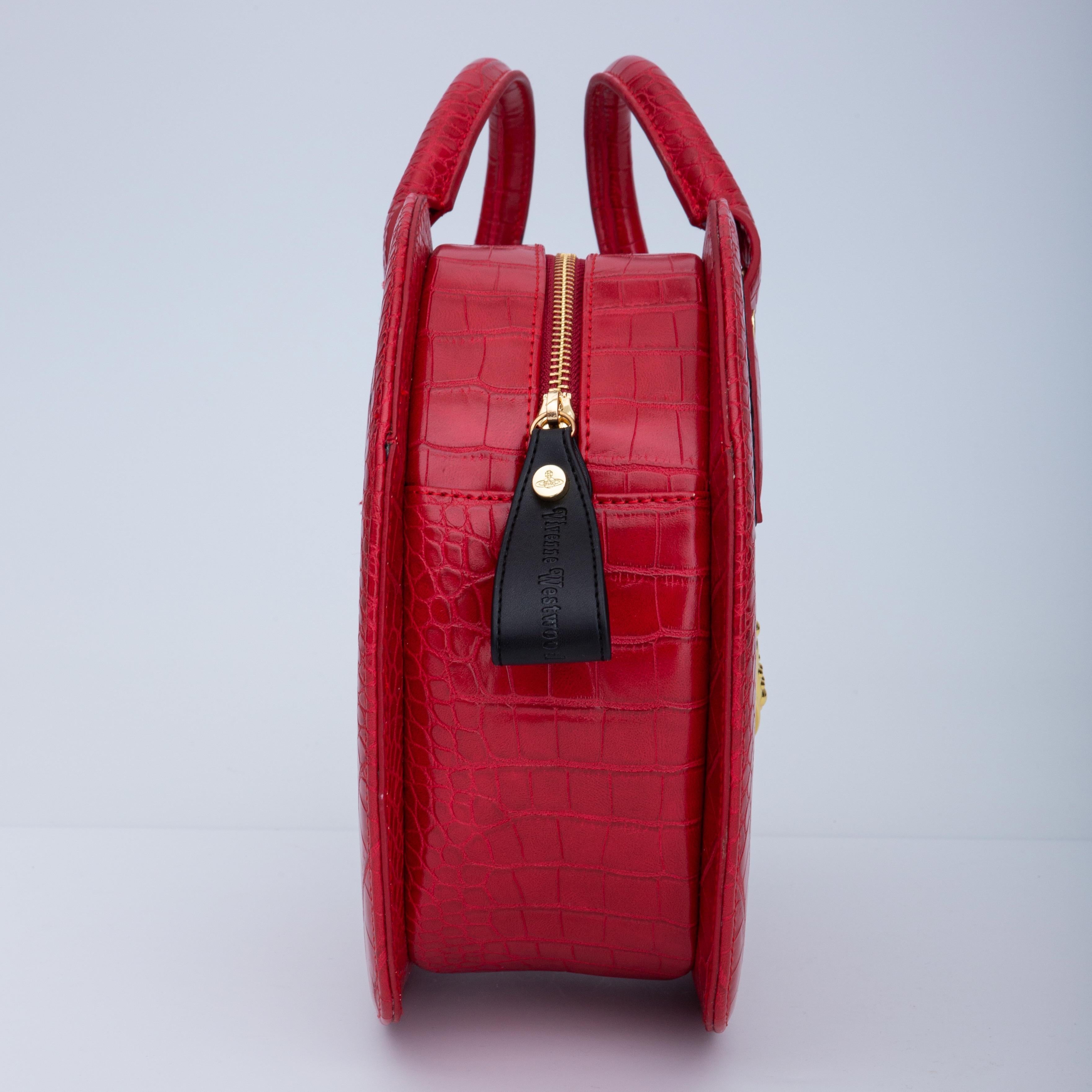 vivienne westwood red heart bag