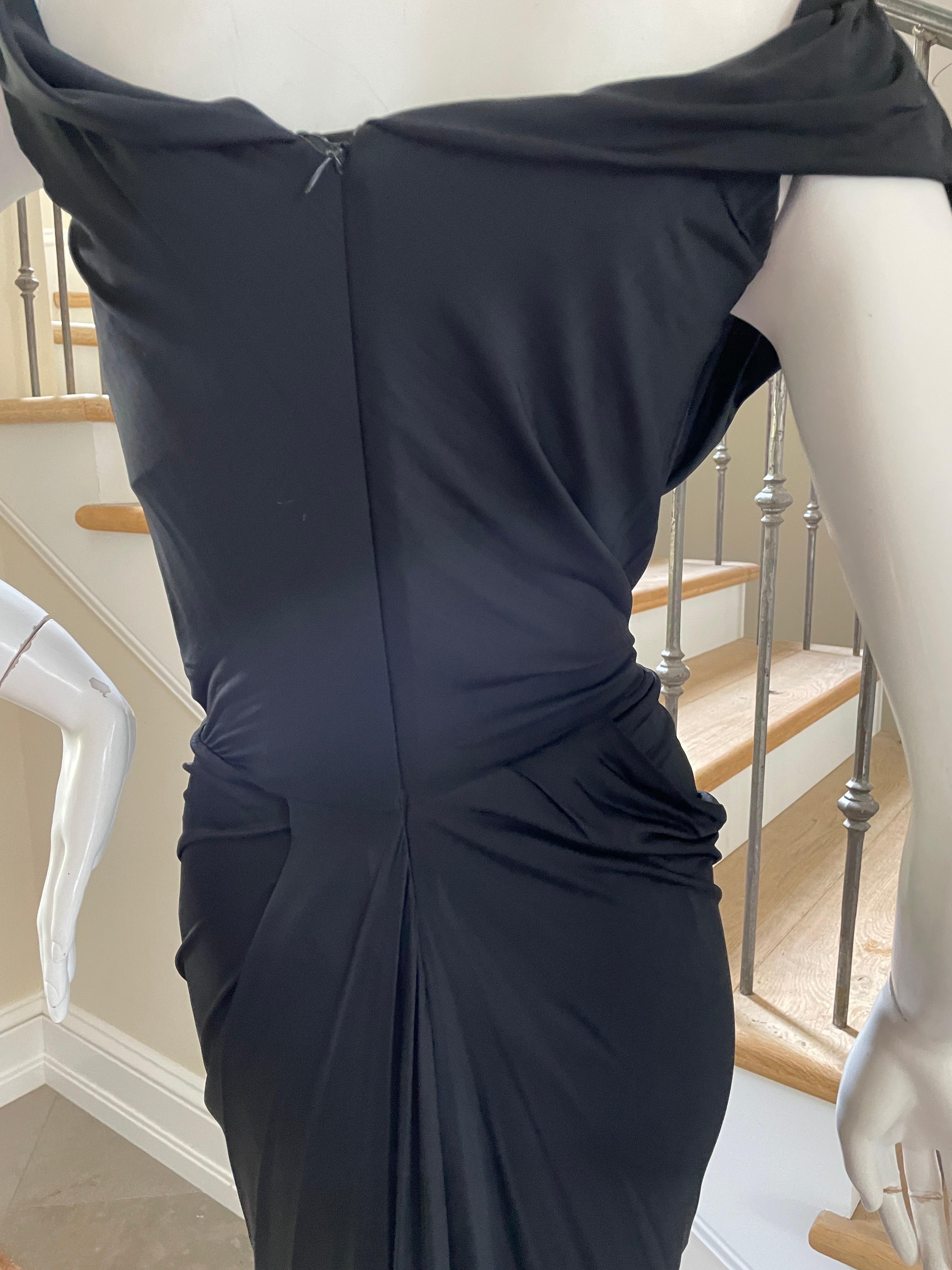 Vivienne Westwood Red Label 2010 Black Cocktail Dress with Built In Corset NWT For Sale 6