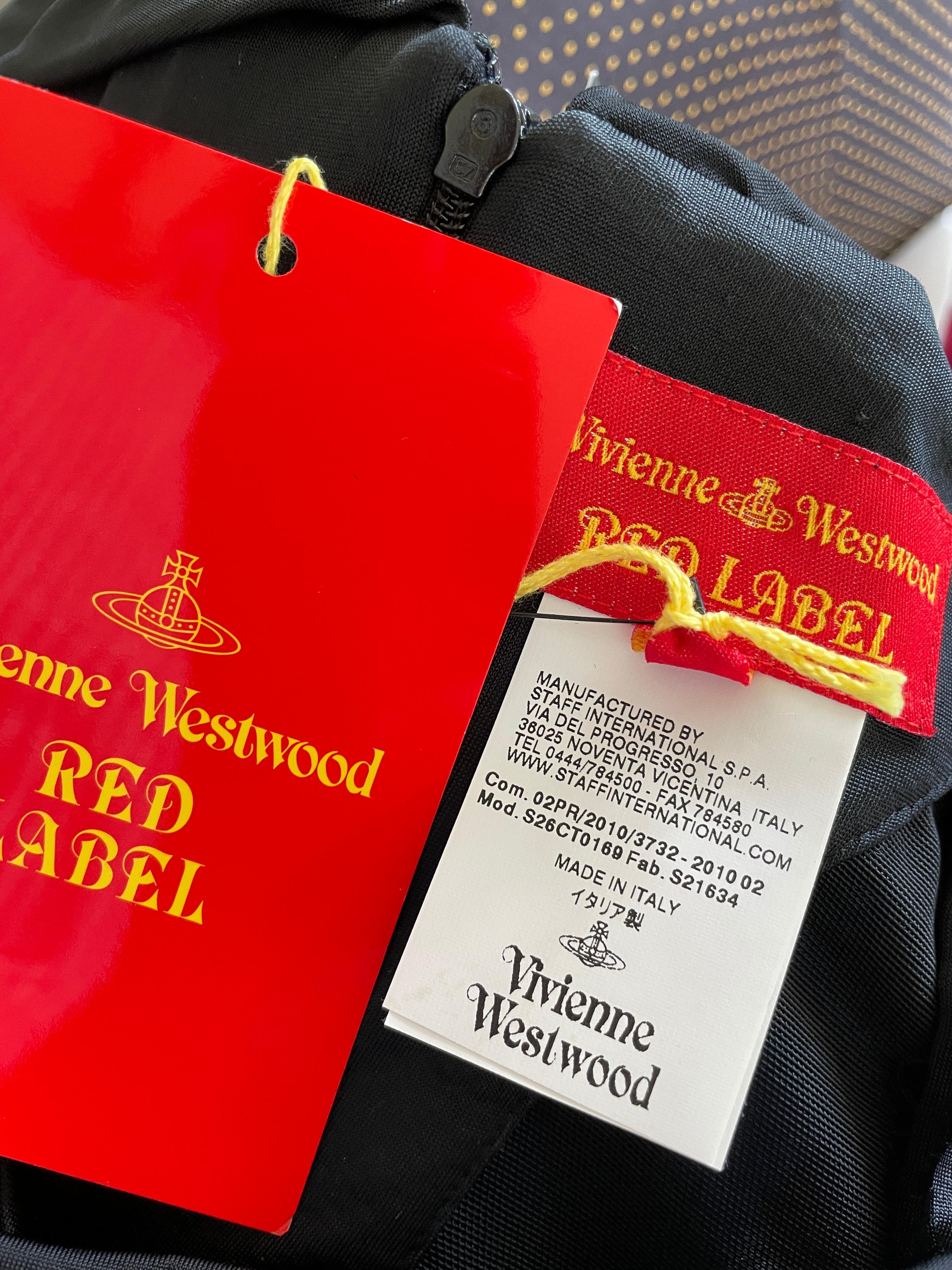 Vivienne Westwood Red Label 2010 Black Cocktail Dress with Built In Corset NWT For Sale 7