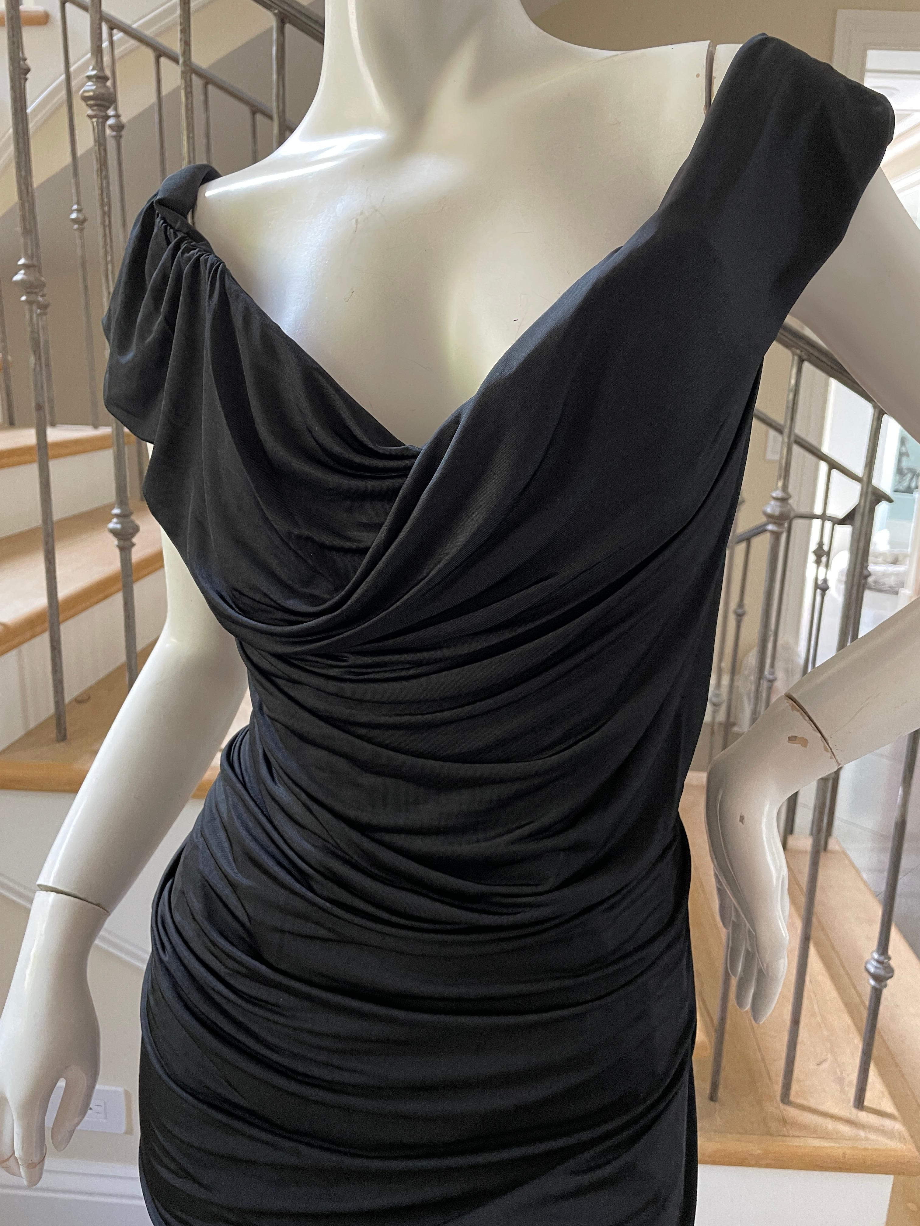 Women's Vivienne Westwood Red Label 2010 Black Cocktail Dress with Built In Corset NWT For Sale