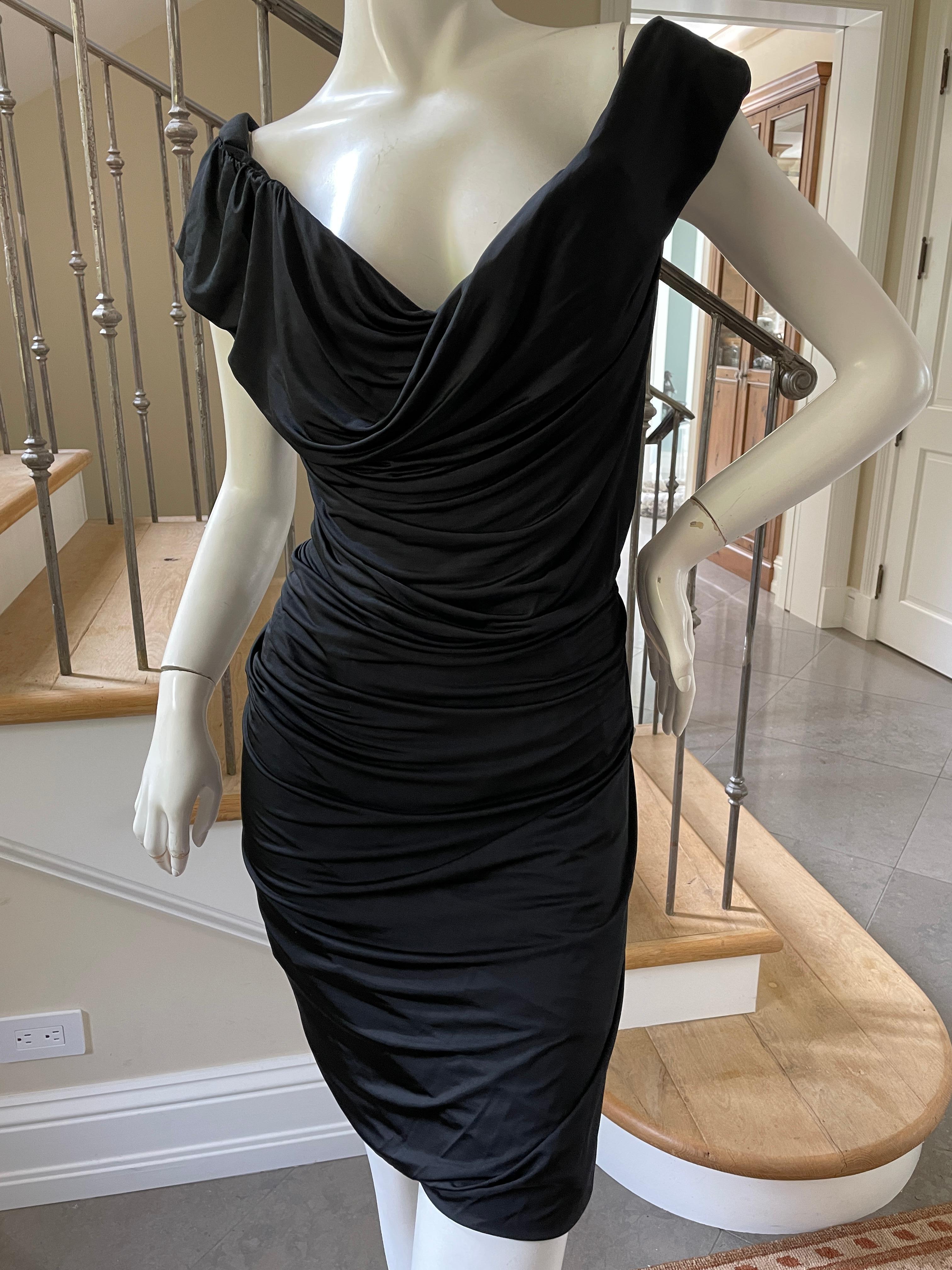Vivienne Westwood Red Label 2010 Black Cocktail Dress with Built In Corset NWT For Sale 2