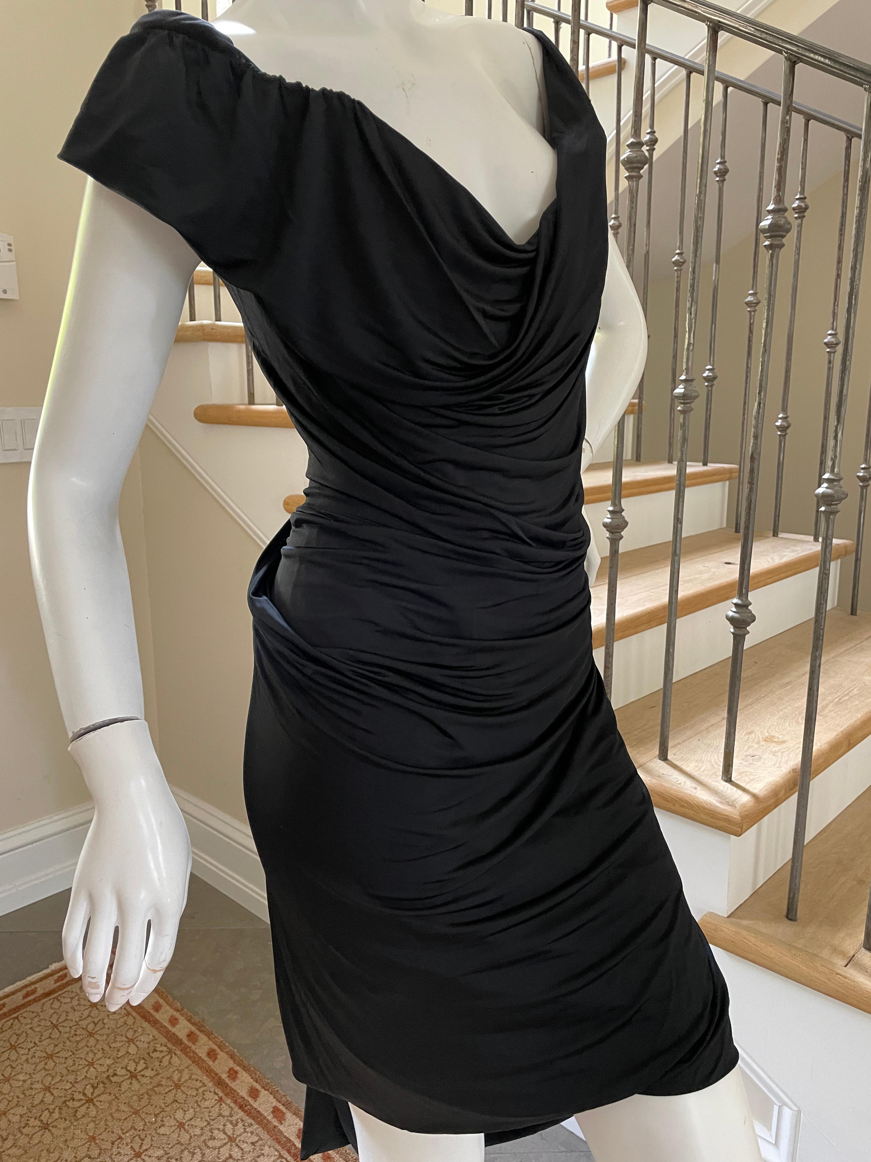 Vivienne Westwood Red Label 2010 Black Cocktail Dress with Built In Corset NWT For Sale 3