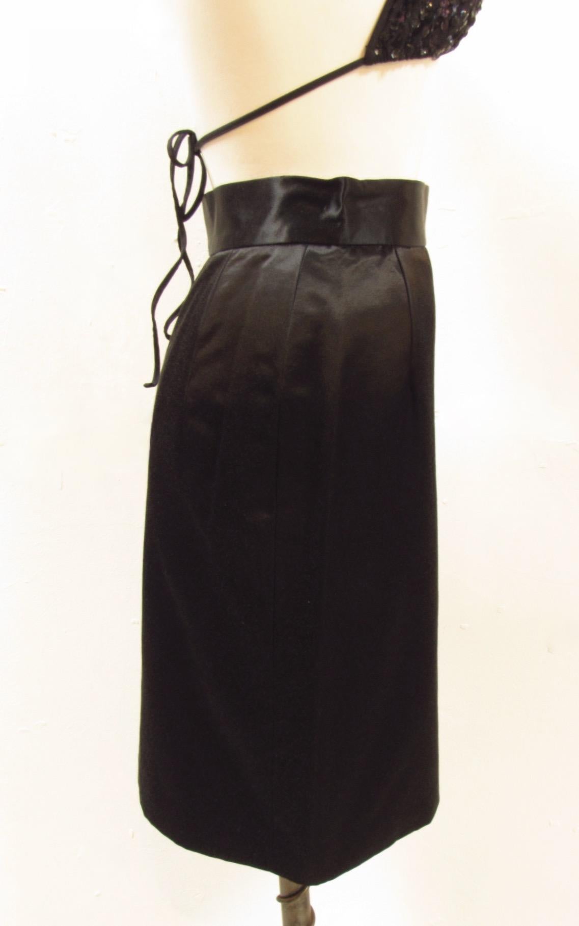 Vivienne Westwood Red Label Black Pencil Skirt For Sale 1