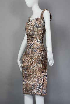 VIVIENNE WESTWOOD Red Label Corset Printed Dress