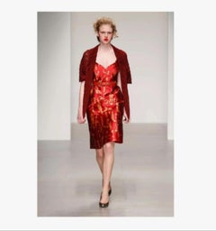 Vivienne Westwood Red Label Jacquard Silk Dress - '10s