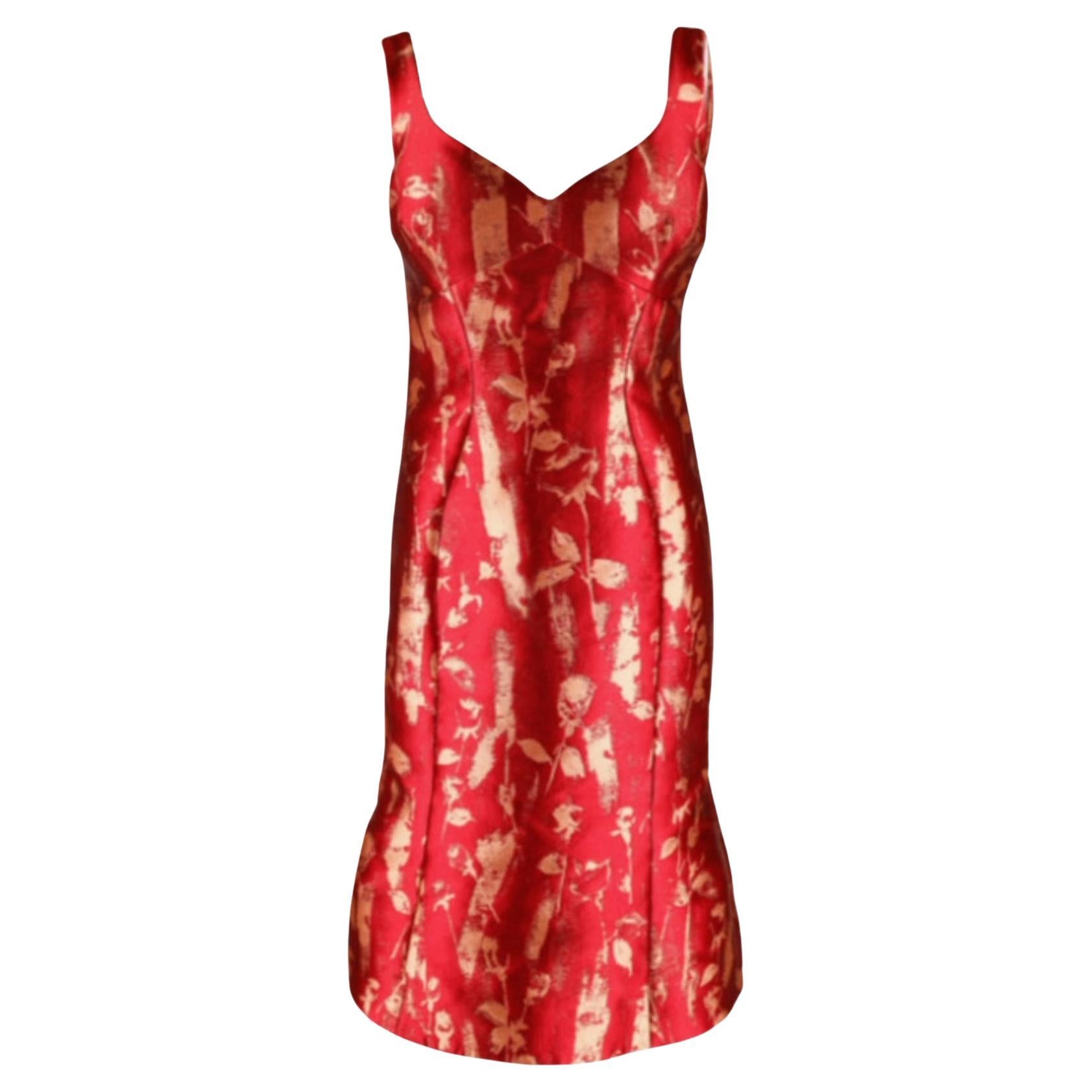 Vivienne Westwood Red Label Jacquard Silk Dress - '10s