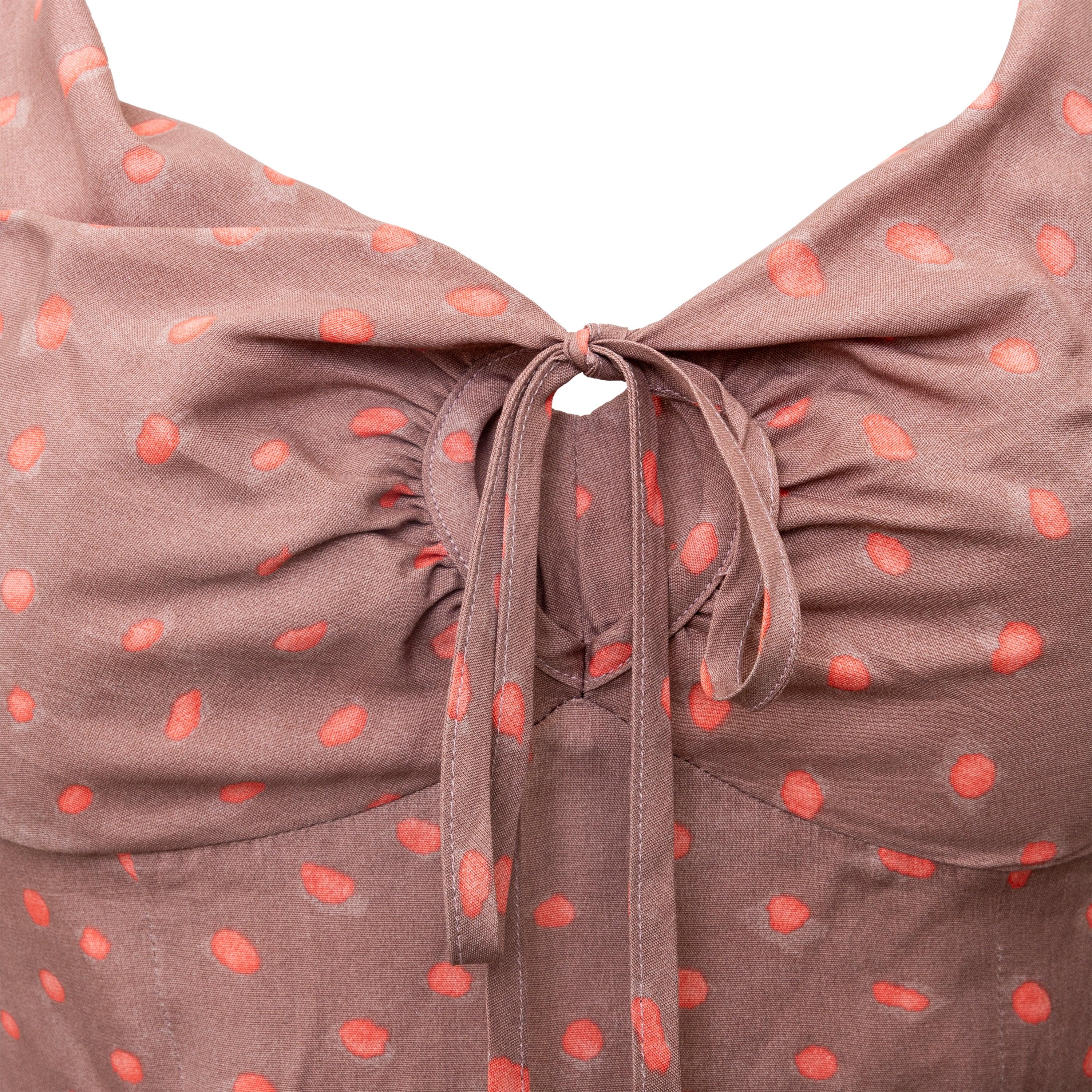 Vivienne Westwood Vestido de lunares Red Label - Años 10 Marrón en venta