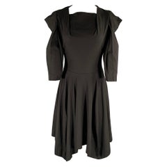 VIVIENNE WESTWOOD Red Label Size 2 Black Long Sleeve Dress