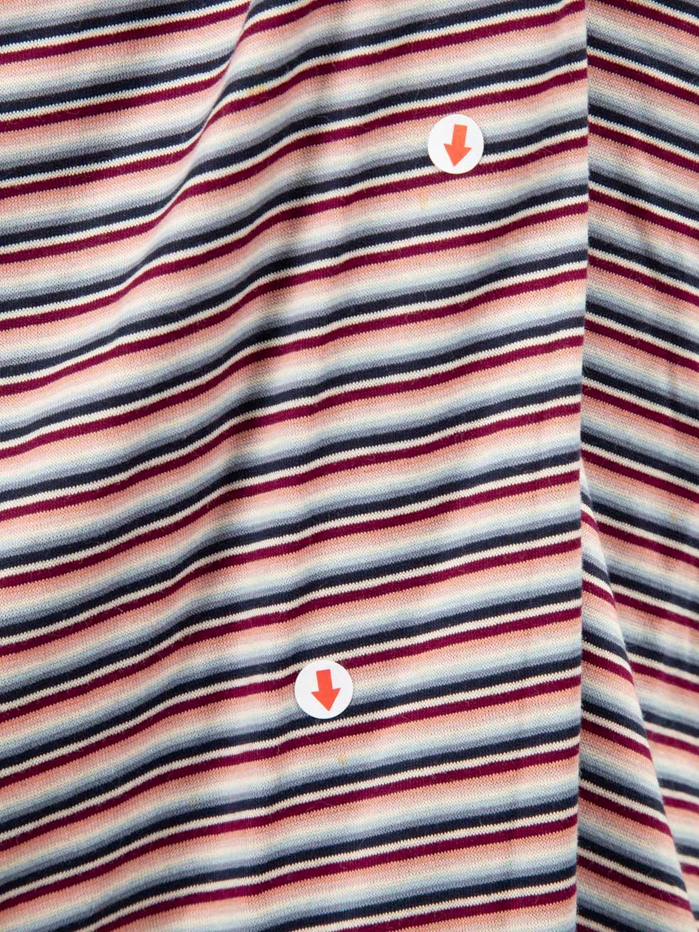 Vivienne Westwood Red Label Striped Asymmetric Midi Dress Size M 3