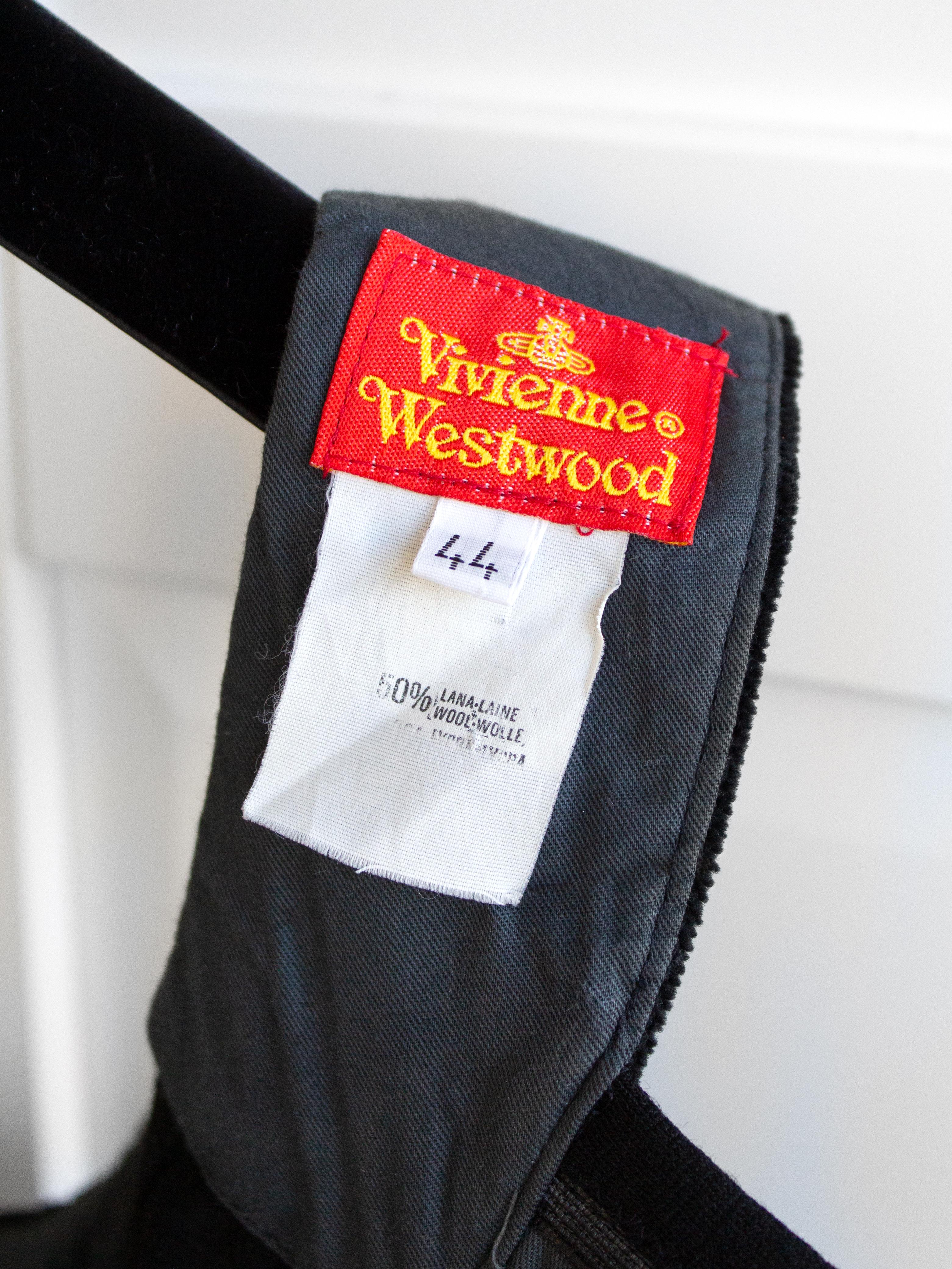 Vivienne Westwood Red Label Vintage 1990 Black Velvet Corset Top In Good Condition In Jersey City, NJ