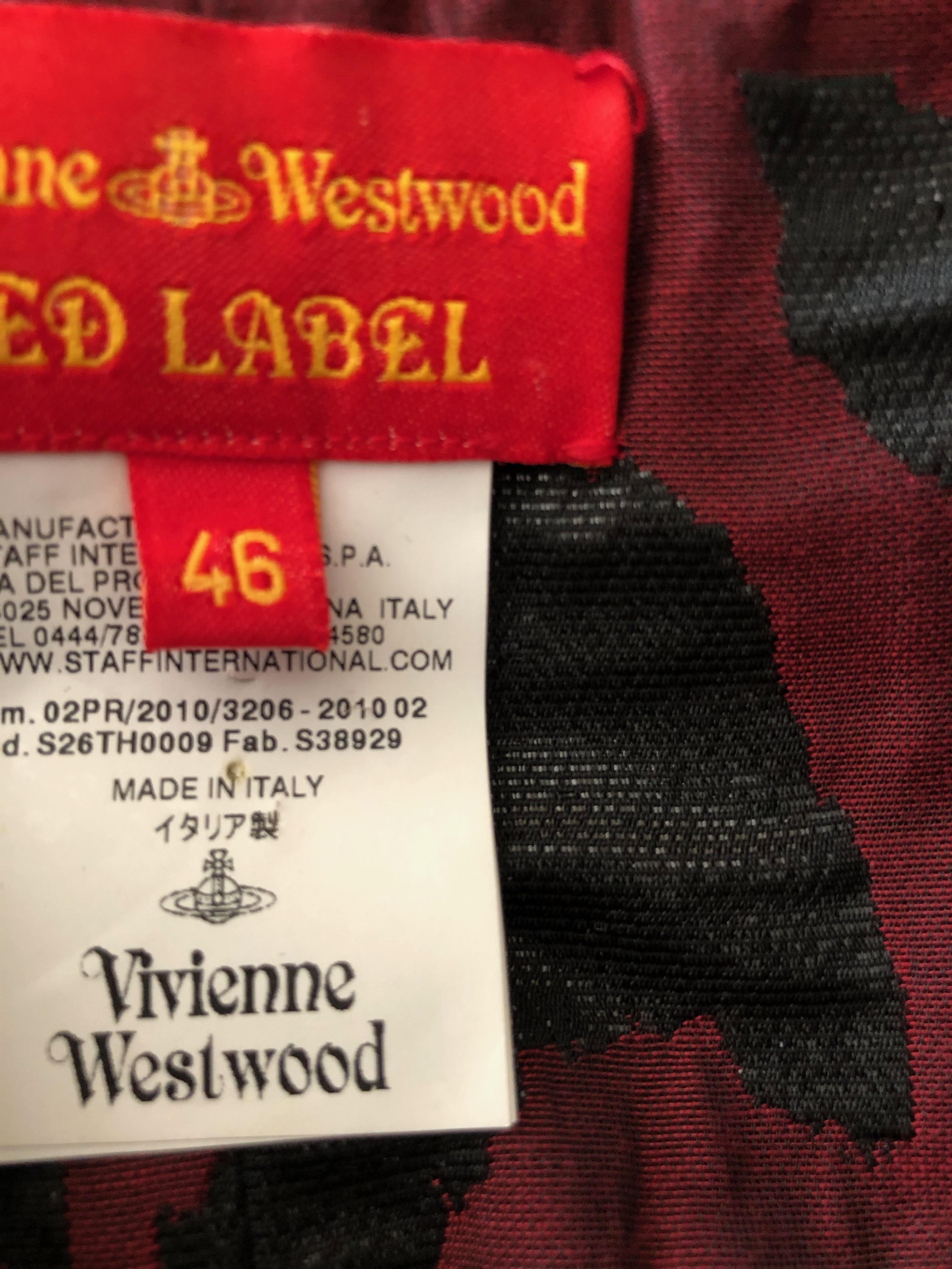 Vivienne Westwood Red Label Vintage Brocade Cropped Bolero Jacket   For Sale 3