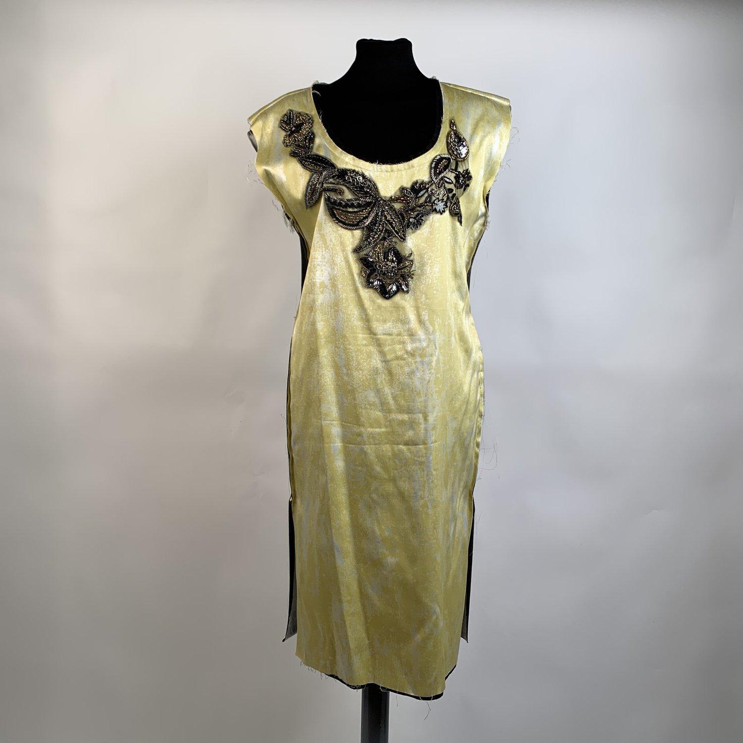 Vivienne Westwood Red Label Yellow Spring 2016 Dress Size 40 3