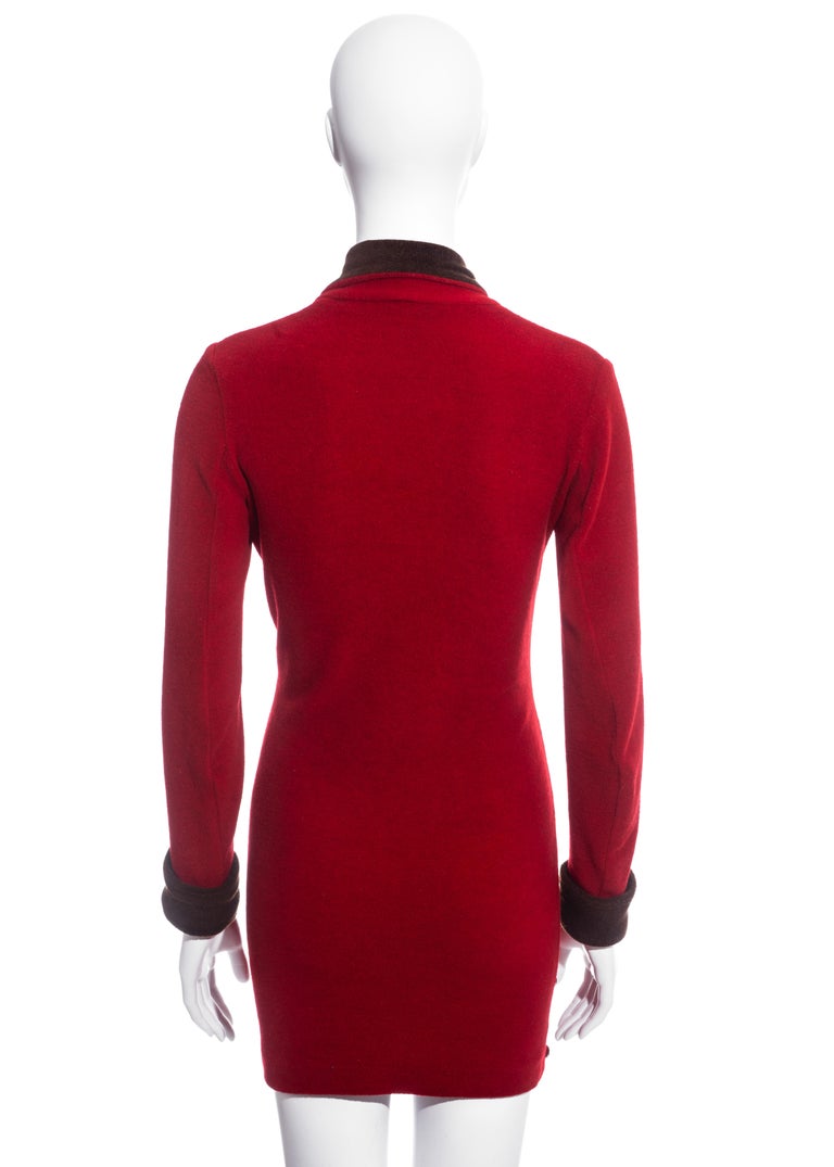 strapless open back dress JOSEPH Size 2 Red Wool Peak Lapel Double Breasted Coat – Sui Generis  Designer Consignment main image 0