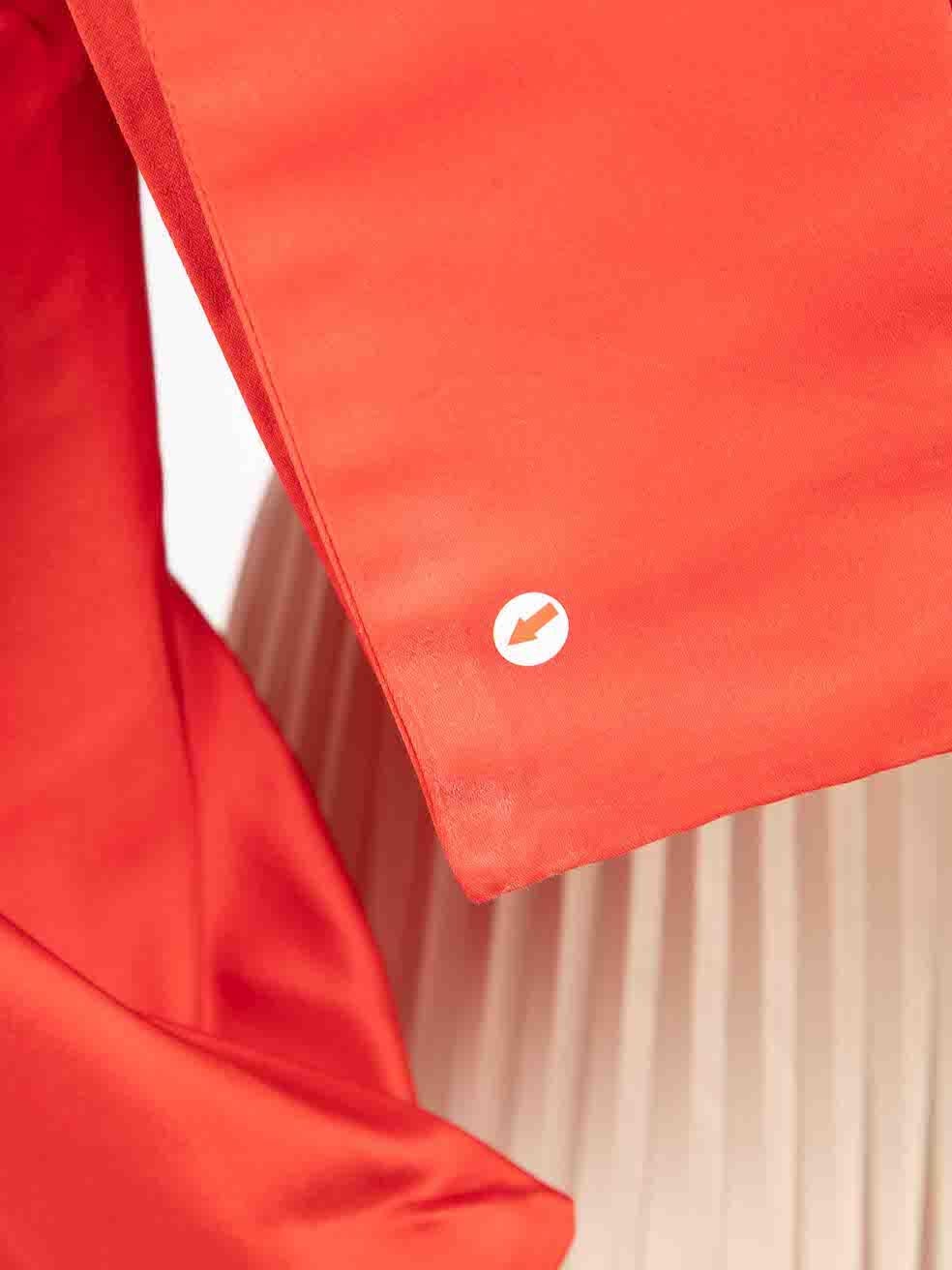 Vivienne Westwood Rote Wickeljacke mit Wickel umwickelt Größe S Damen