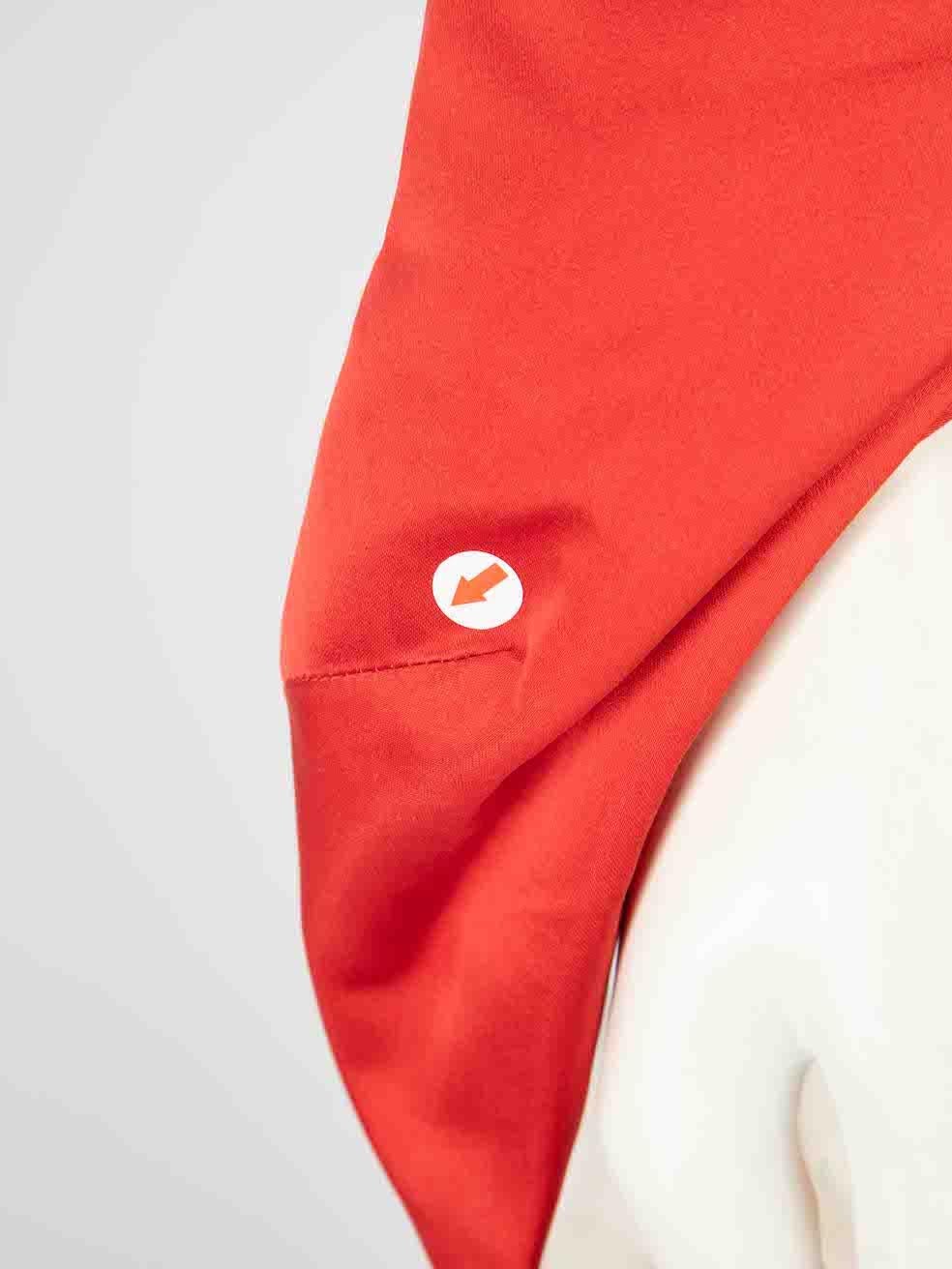 Vivienne Westwood Red Wrap Around Cropped Jacket Size S For Sale 3