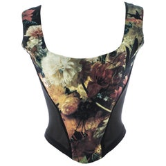 Vivienne Westwood Renaissance floral print 'Vive La Cocotte' corset, fw 1995