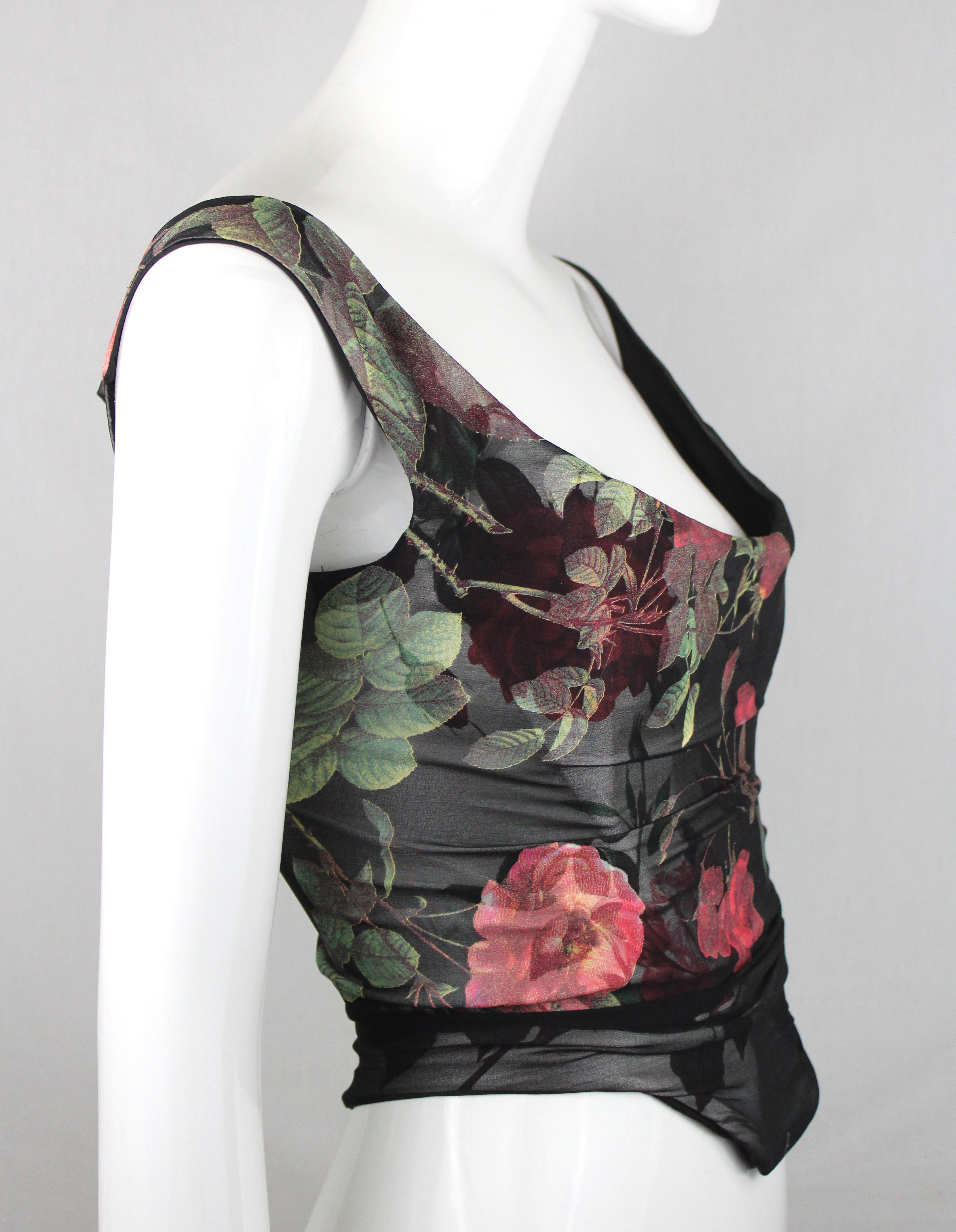 vivienne westwood rose corset